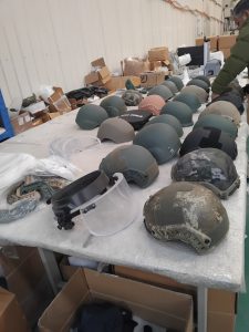 Visit to BP helmet and BP vest factory in China