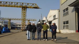 Visit to marine equipment manufacturing Factory in China