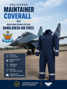 Supply of Maintainer Coverall for Maintainer Branch Officers of Bangladesh Air Force