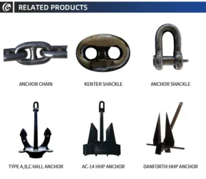 Supply of Anchor, Anchor Chain & Shackles for Bangladesh Cost Guard